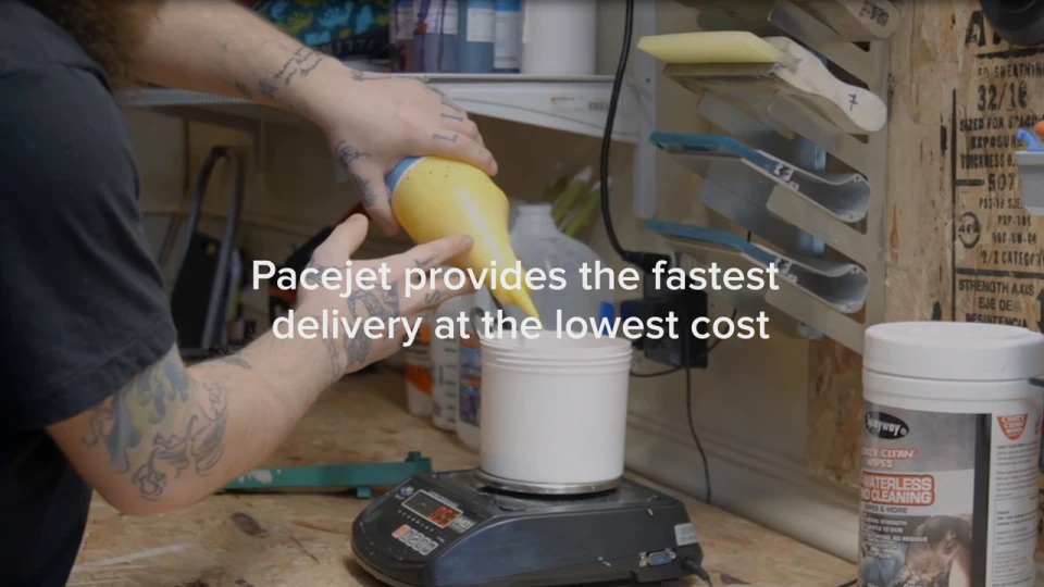 screenshot of 3G Pacejet Shipping